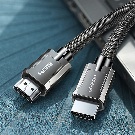 Кабель HDMI - HDMI (папа - папа) длина 3 м версия 2.1 8K 60Hz 4K 120Hz Ugreen HD135