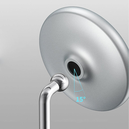 Беспроводная магнитная зарядка MagSafe для iPhone 15W Baseus Swan белая