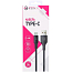 Кабель Type-C - USB для зарядки 1 м 2.4А Digitalpart TC-307 черный