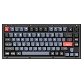 Клавиатура Keychron V1 RGB (Keychron K Pro Red) механическая с подсветкой игровая черная