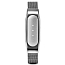 Сменный браслет для Xiaomi Mi Band миланское плетение серебристый