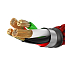 Кабель USB - Lightning для зарядки iPhone 1 м 2.4А плетеный Baseus X-Type черный