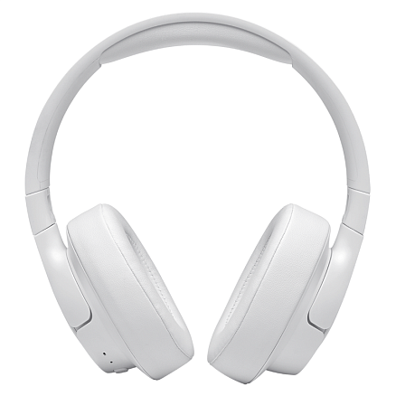Наушники беспроводные Bluetooth JBL Tune 710BT полноразмерные с микрофоном складные белые
