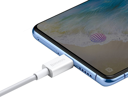 Кабель USB - MicroUSB для зарядки 2 м 2A Baseus Superior белый