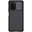 Чехол для Xiaomi Poco F3, Mi 11i гибридный Nillkin CamShield Pro черный