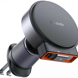 Автомобильный держатель с беспроводной зарядкой McDodo CH-3000 15W Magnetic Wireless Car Charger черный