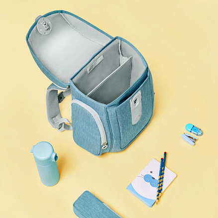 Рюкзак школьный Xiaomi Ninetygo Smart School Bag голубой