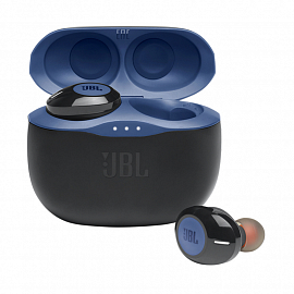 Наушники TWS беспроводные JBL Tune 125 вакуумные с микрофоном синие