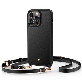 Чехол для iPhone 14 Pro Max гелевый Spigen Cyrill Classic Charm MagSafe черный