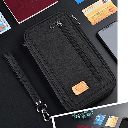 Сумка (холдер) для документов WiWU Pioneer черная