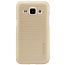 Чехол для Samsung Galaxy J1 пластиковый тонкий Nillkin Super Frosted золотистый