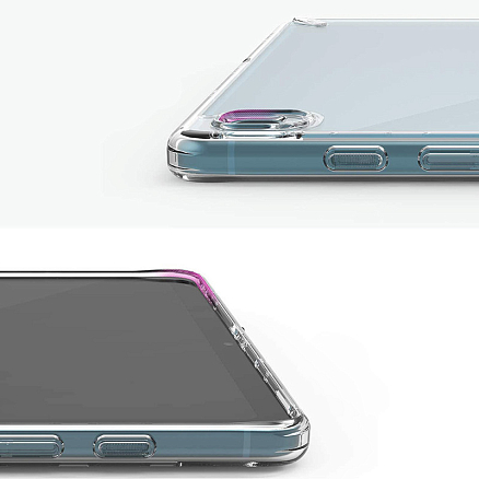 Чехол для Samsung Galaxy Tab S6 Lite 10.4 P610, P615 гибридный Ringke Fusion прозрачный