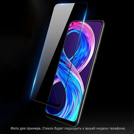 Защитное стекло для Realme C33 на весь экран противоударное Dux Ducis 9D черное