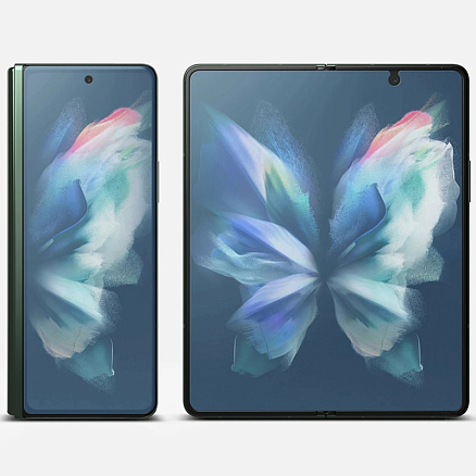 Пленка защитная Samsung Galaxy Z Fold 3 на весь экран Ringke ID прозрачная 2 шт.