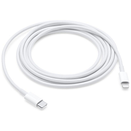 Кабель Type-C- Lightning для зарядки iPhone 2 м оригинальный Apple MQGH2ZM/A белый