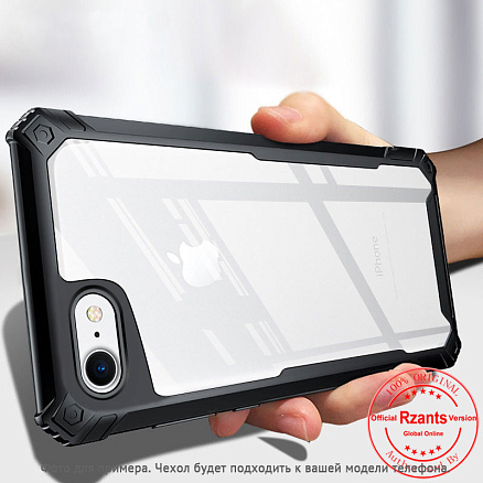Чехол для Xiaomi Poco M3 гибридный Rzants Beetle черный