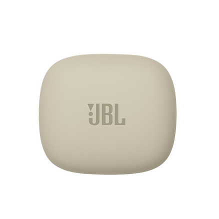 Наушники TWS беспроводные JBL Live Pro+ вакуумные с микрофоном и шумоподавлением бежевые