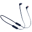 Наушники беспроводные Bluetooth JBL Tune 125BT вакуумные с микрофоном и пультом синие