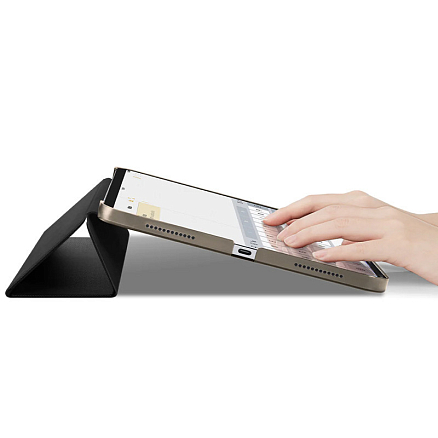 Чехол для iPad 10.9 2022 книжка Spigen Liquid Air Folio черный