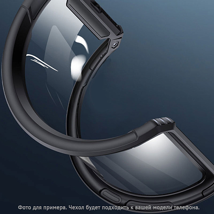 Чехол для Huawei Y7 2019 гибридный Rzants Beetle черный
