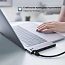 Хаб (разветвитель) Dual Type-C - HDMI 4K 60Hz, 2 х USB 3.0, Gigabit Ethernet, 2 х Type-C PD 100W Ugreen CM218 серый