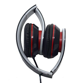 Наушники Setty накладные складные черно-красные