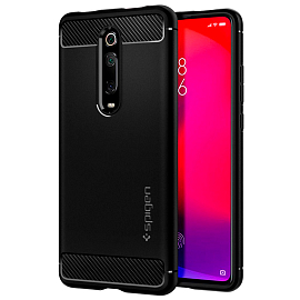 Чехол для Xiaomi Mi 9T, Mi 9T Pro, Redmi K20, Redmi K20 Pro гелевый Spigen SGP Rugged Armor черный