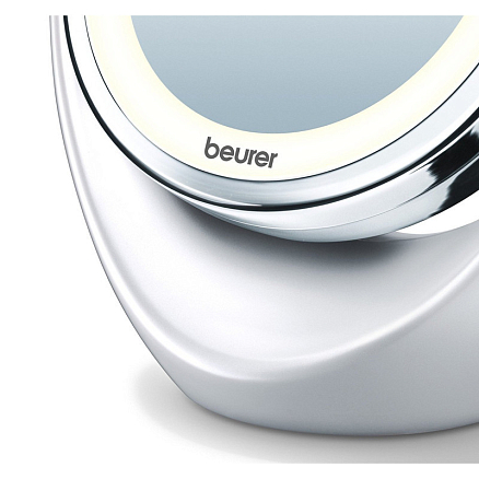 Зеркало для макияжа с подсветкой настольное Beurer BS 49 белое