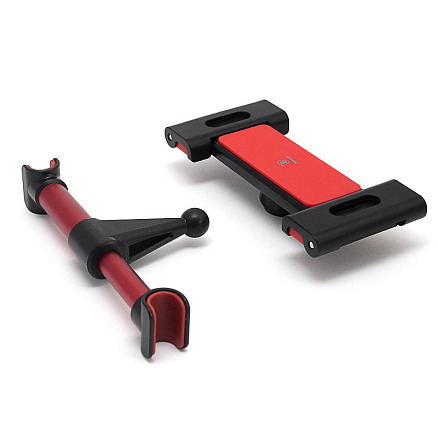 Держатель автомобильный на подголовник Baseus Back Seat черно-красный