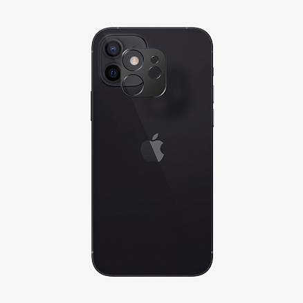 Защитная крышка на камеру iPhone 12 Mini Ringke Camera Styling черная