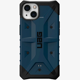 Чехол для iPhone 13 гибридный для экстремальной защиты Urban Armor Gear UAG Pathfinder синий