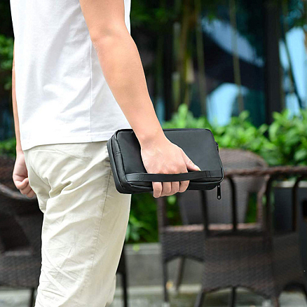 Сумка (холдер) для документов WiWU Travel Wallet Mate черная