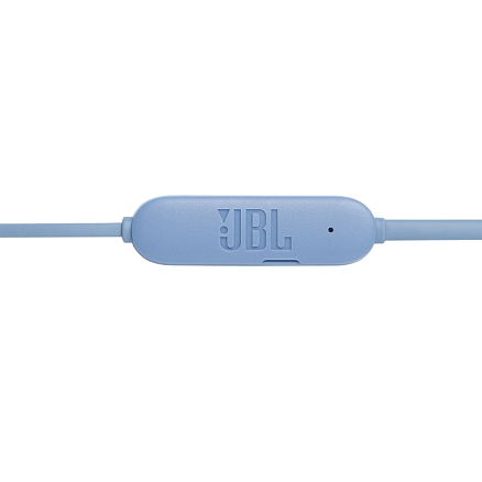 Наушники беспроводные Bluetooth JBL Tune 215BT вкладыши с микрофоном и пультом голубые