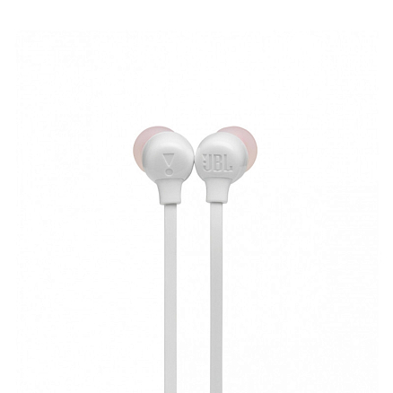 Наушники беспроводные Bluetooth JBL Tune 125BT вакуумные с микрофоном и пультом белые
