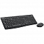 Набор клавиатура и мышь беспроводной Logitech MK295 графитовый
