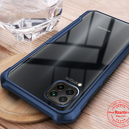 Чехол для Huawei P40 Lite гибридный Rzants Eagle Eye синий