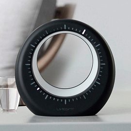 Световой будильник Nova Moonlight черный