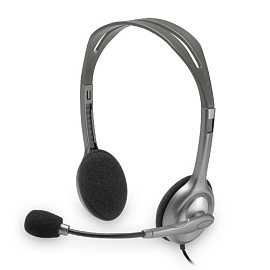 Наушники Logitech H110 накладные с микрофоном для компьютера