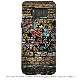 Пленка защитная на корпус для вашего телефона Mocoll Graffiti Wall