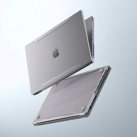 Чехол для Apple MacBook Pro 16 2021 A2485 пластиковый Spigen SGP Thin Fit прозрачный