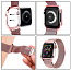 Чехол с ремешком для Apple Watch 42 и 44 мм миланское плетение Nova Body розовое золото