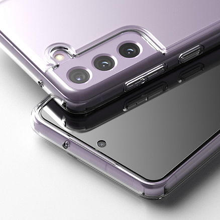 Защитное стекло для Samsung Galaxy S21 FE на экран противоударное Ringke ID прозрачное 2 шт.