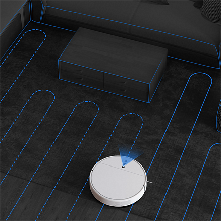 Робот-пылесос с влажной уборкой Dreame Robot Vacuum F9 белый