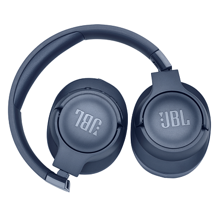 Наушники беспроводные Bluetooth JBL Tune 710BT полноразмерные с микрофоном складные синие