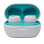 Наушники беспроводные Bluetooth JBL Tune 115 TWS вакуумные с микрофоном бело-бирюзовые