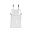 Зарядное устройство сетевое с Type-C входом 3А 20W Baseus Speed Mini (быстрая зарядка PD) белое