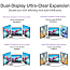 Хаб (разветвитель) Type-C - 2 x HDMI, 3 х USB 3.0, Type-C PD Baseus Metal Gleam WKWG030113 серый