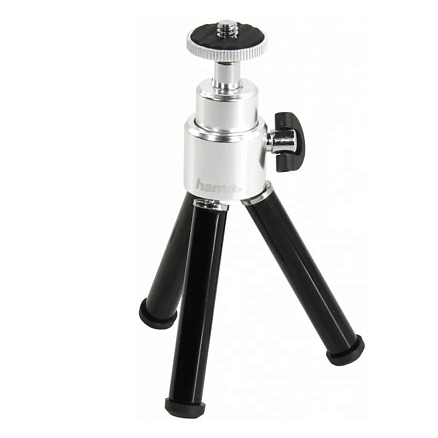 Мини-штатив для телефона, фотоаппарата или экшн-камеры Hama BallMini L4 4063 черный