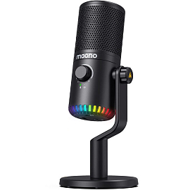 Микрофон для стрима Maono DM30 черный