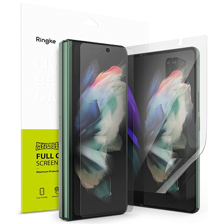 Пленка защитная Samsung Galaxy Z Fold 3 на весь экран Ringke ID прозрачная 2 шт.